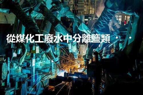 從煤化工廢水中分離鹽類，解析工藝及應(yīng)用
